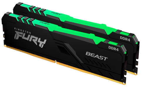 2x8GB/3600 Kingston HyperX Fury Beast RGB