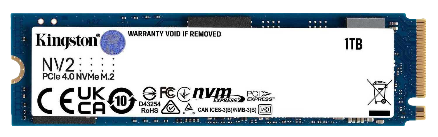 1TB M.2 NVMe Kingston NV2 M.2